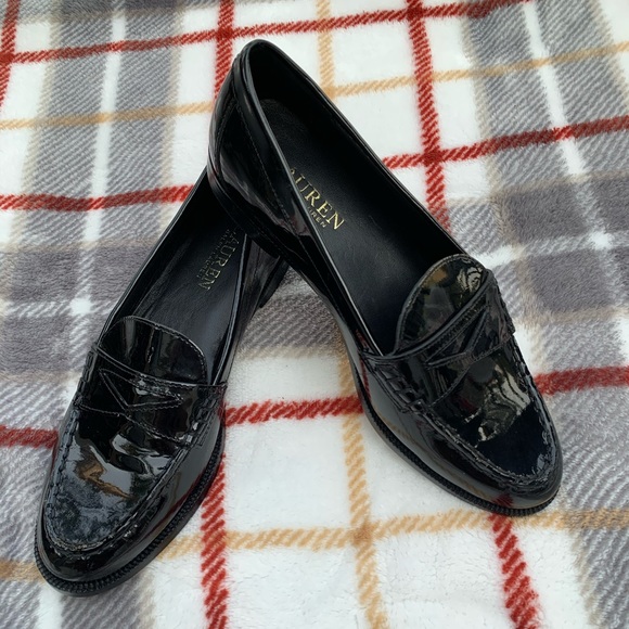 Ralph Lauren Shoes - Ralph Lauren  Penny loafer women’s patent shoes